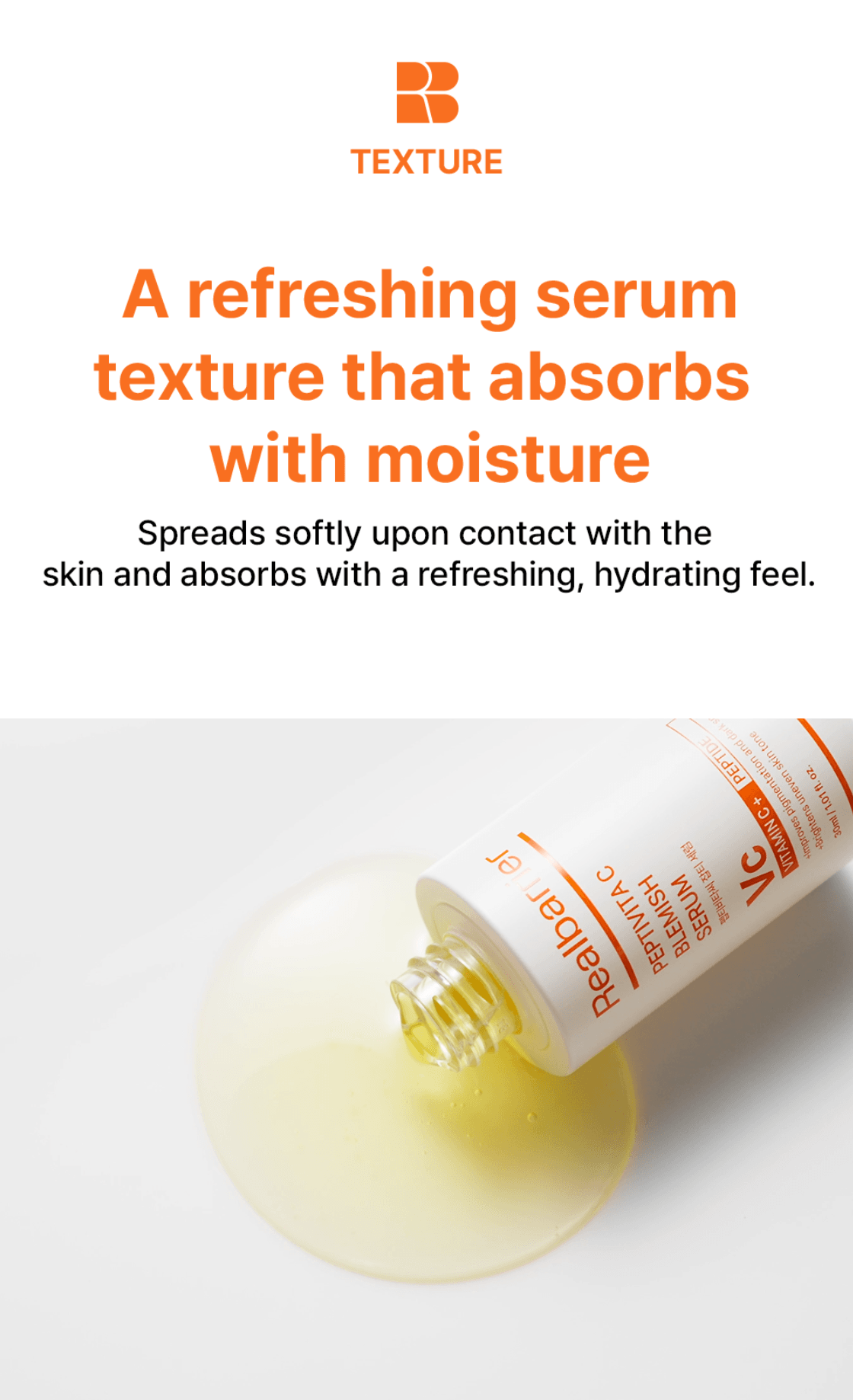 Real Barrier Peptivita C Blemish Serum 1.01 fl. oz. (30ml) detail 3