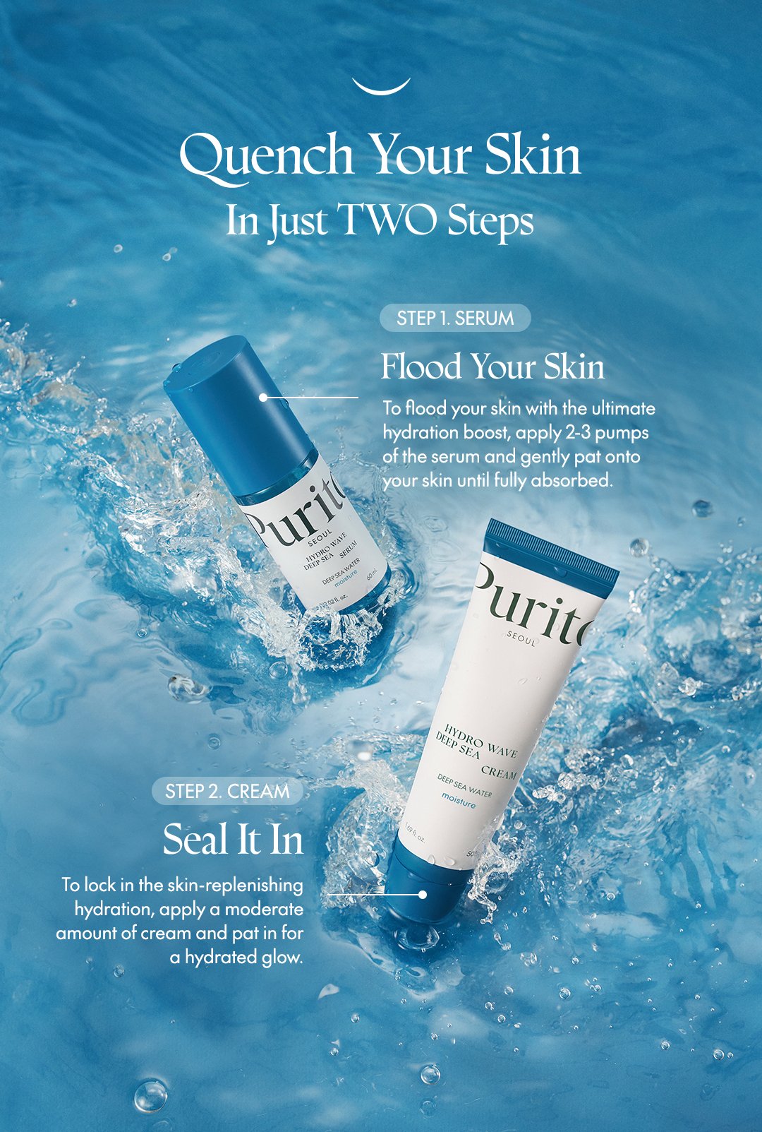 PURITO SEOUL Hydro Wave Deep Sea Serum 2.02 fl. oz.(60ml) detail 3