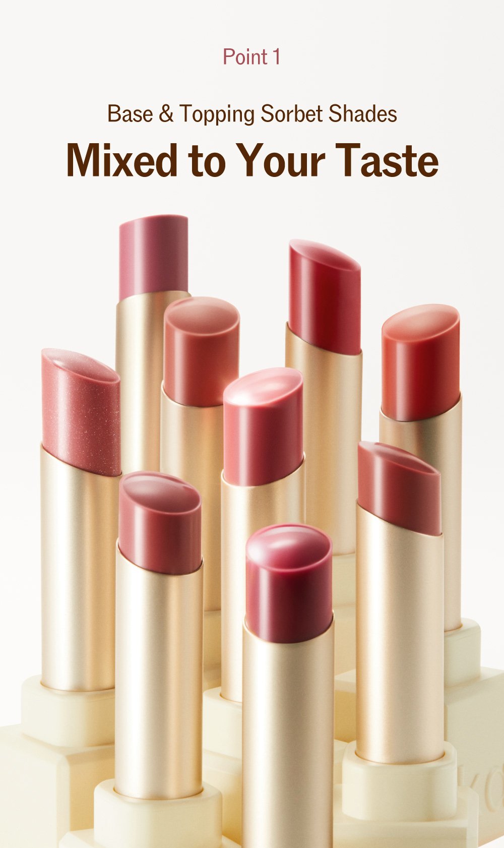 [4colors] narka Sugar Rubbing Lip Sorbet 0.15 oz.(4.5g) detail 1