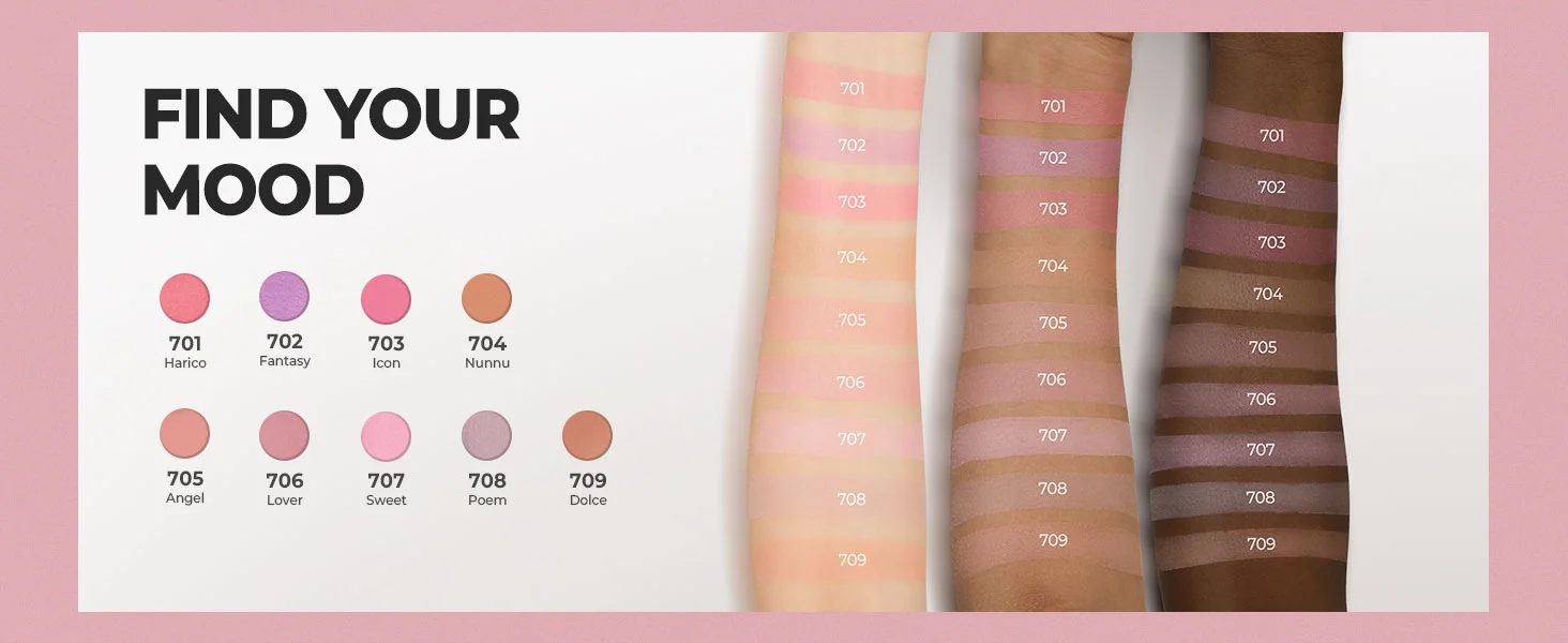 [9colors] Laka Love Silk Blush 0.18 oz.(5.2g) detail 7