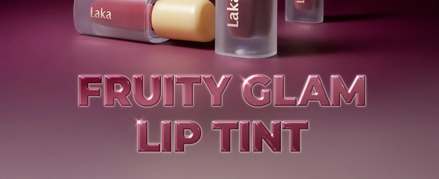 [20colors] Laka Fruity Glam Tint 0.15 oz.(4.5g) detail 2