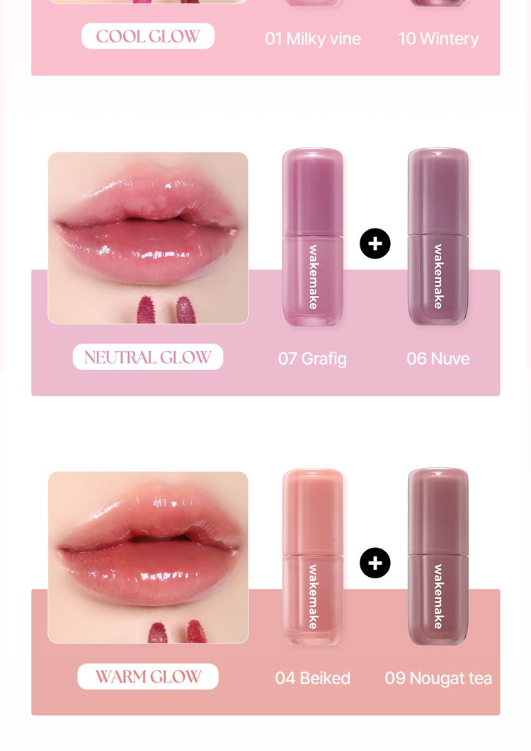 [13colors] WAKE MAKE Waterful Glow Tint 0.16 oz.(4.6g) detail 9