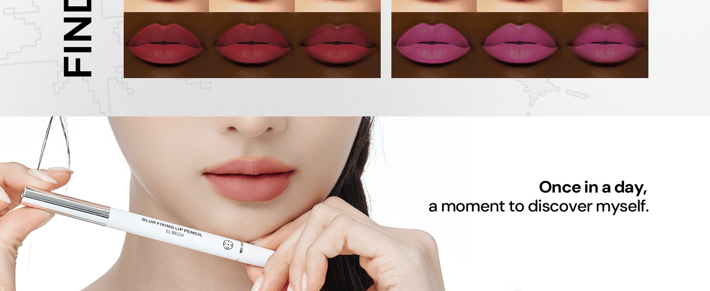 [3colors] Oiad Blur Fixing Lip Pencil 0.017 oz.(0.5g) detail 6