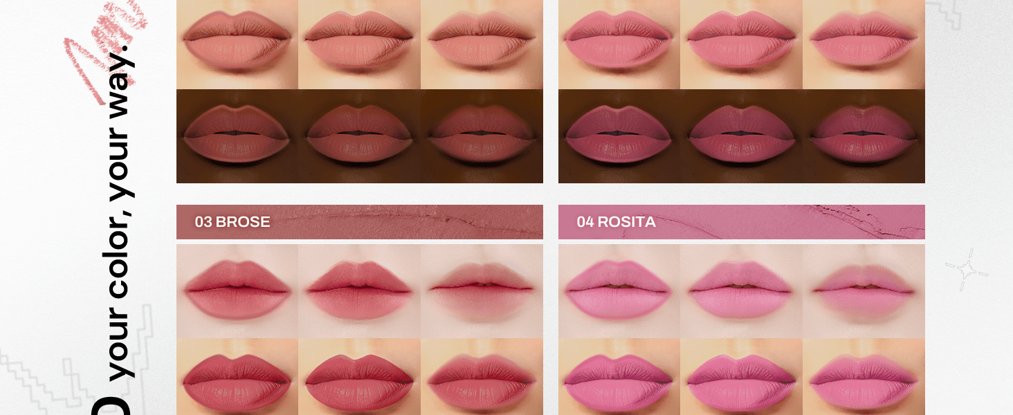 [3colors] Oiad Blur Fixing Lip Pencil 0.017 oz.(0.5g) detail 5