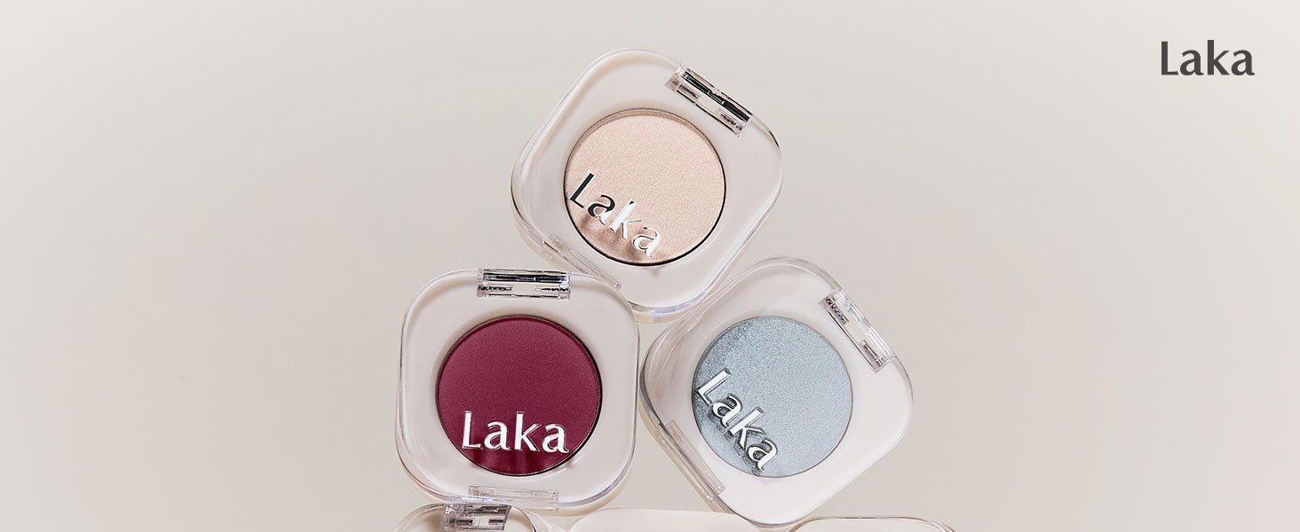 [15colors] Laka Mono Eyeshadow 0.06 oz.(1.8g) detail 1