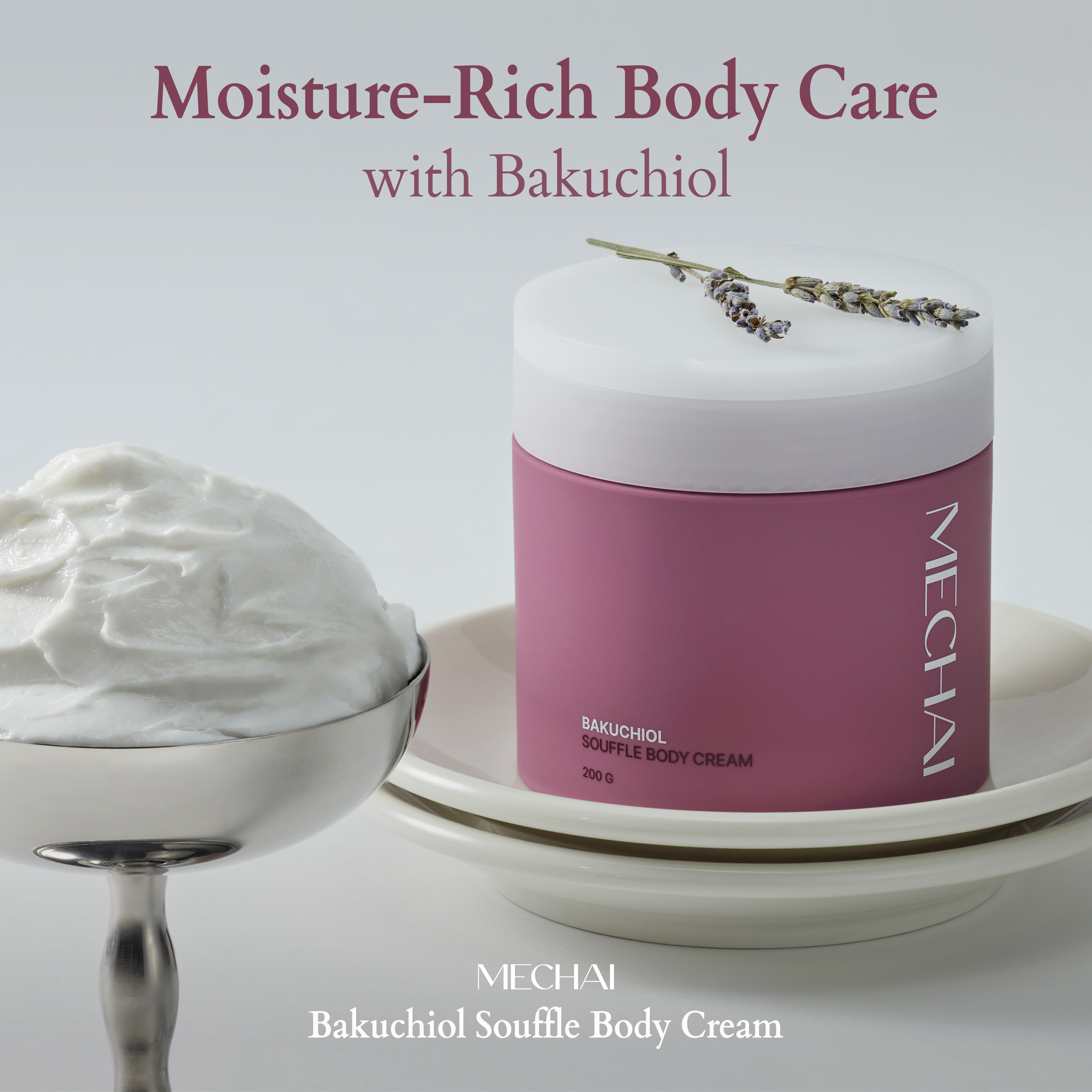 MECHAI Bakuchiol Souffle Body Cream 6.76 fl. oz.(200g) detail 2
