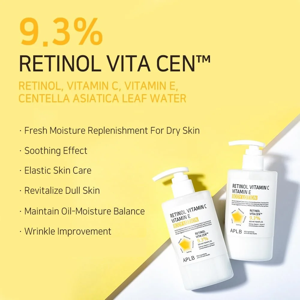 APLB Retinol Vitamin C Vitamin E Body Lotion 10.14 fl. oz.(300ml) detail 2