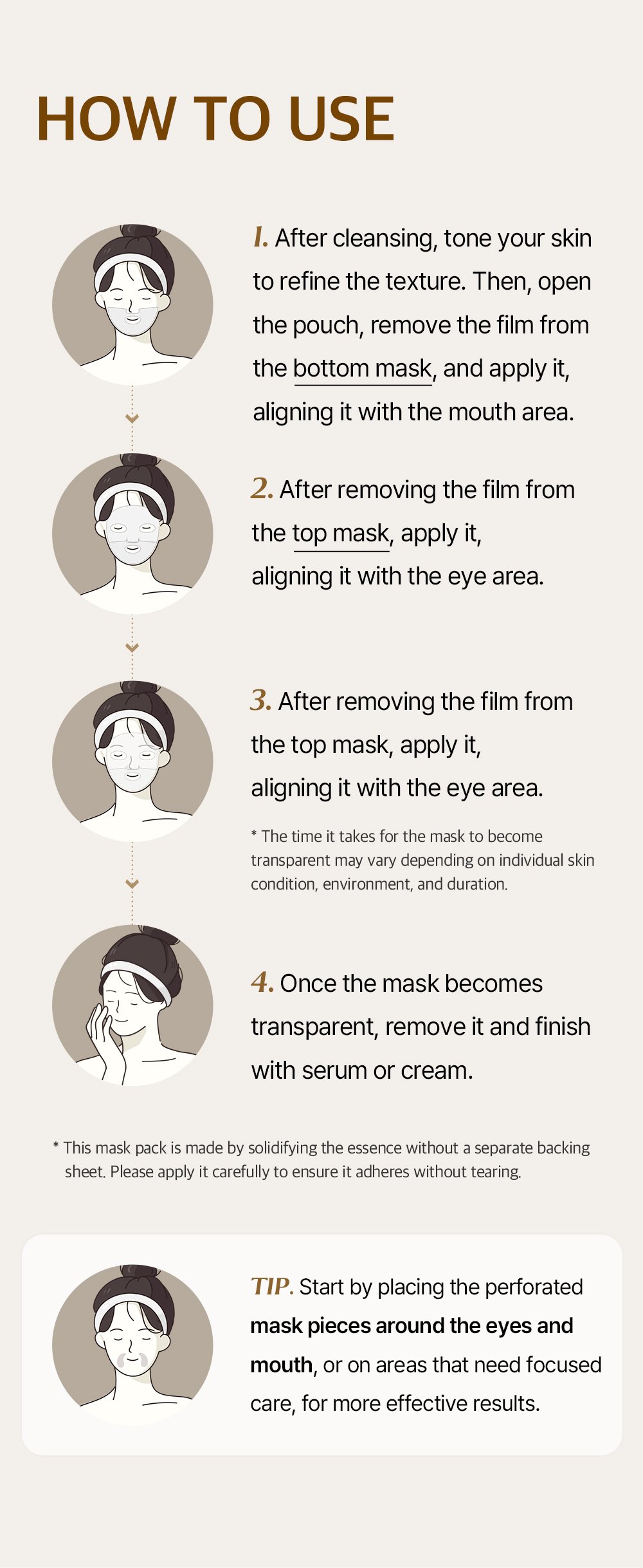 mixsoon Bean Collagen Hydrogel Mask 1.23 Net Wt. oz. (1.23 oz.(35g)) x 5ea detail 6
