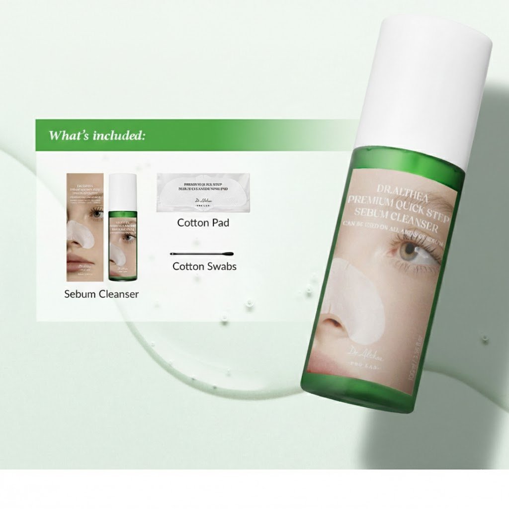 Dr.Althea Premium Quick Step Sebum Cleanser 3.38 fl. oz.(100ml) detail 1