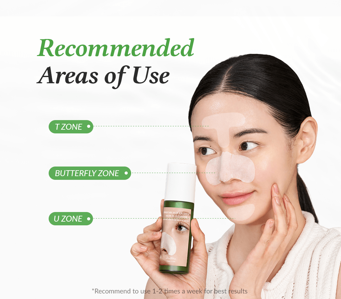 Dr.Althea Premium Quick Step Sebum Cleanser 3.38 fl. oz.(100ml) detail 6