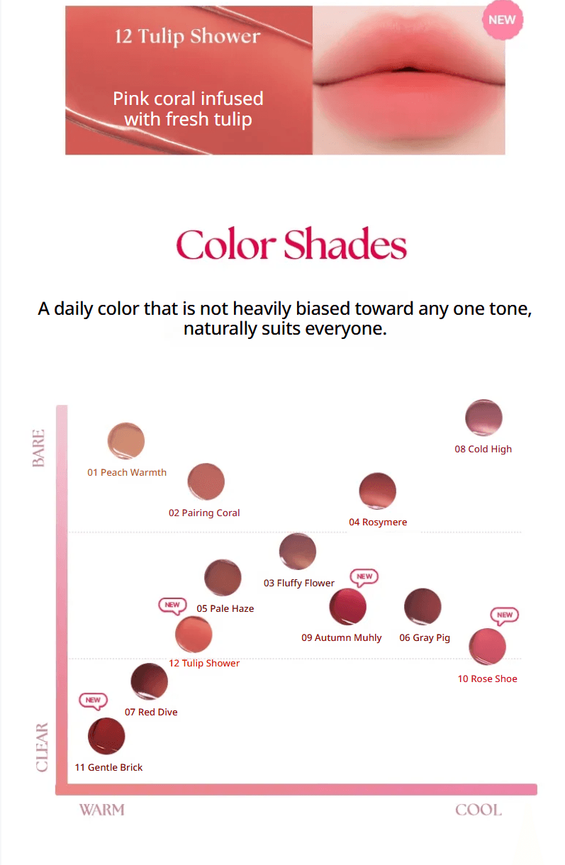 [14colors] WAKE MAKE Water Blurring Layer Tint 0.16 oz.(4.6g) detail 3