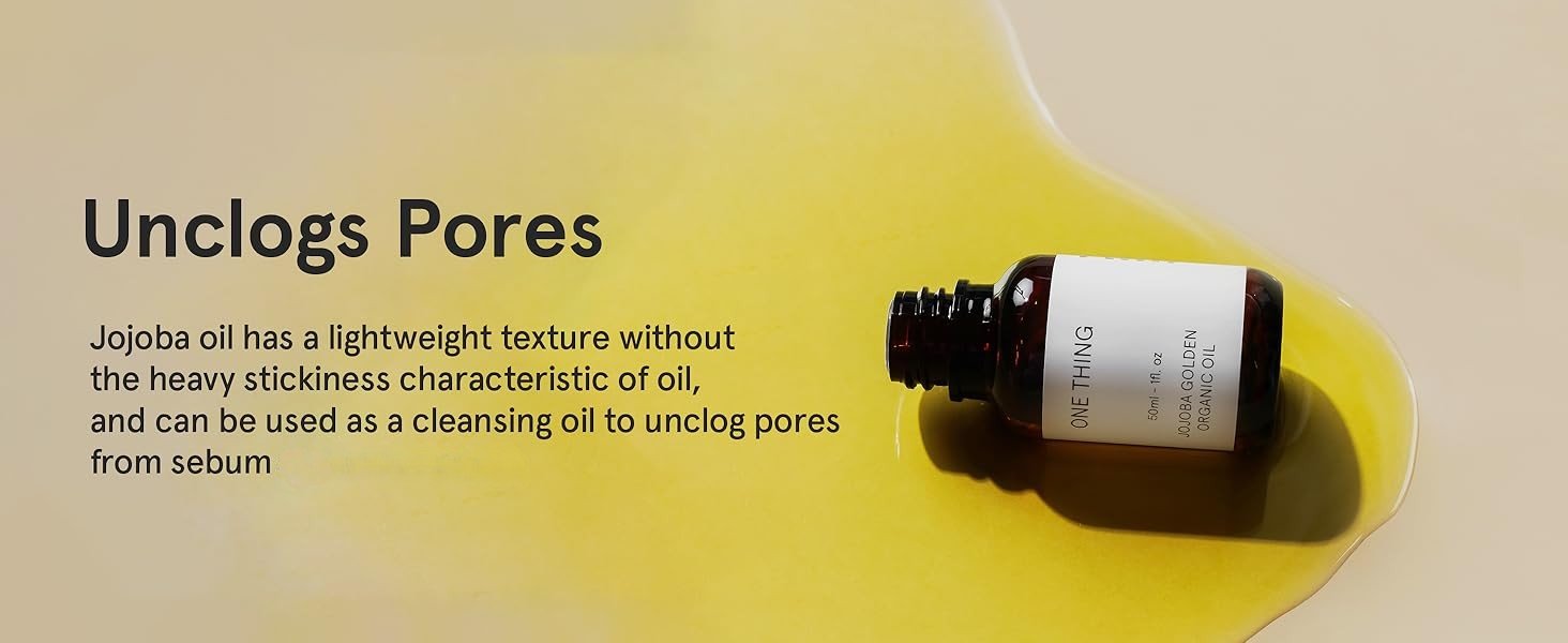 ONE THING Jojoba Golden Organic Oil 1.69 fl. oz.(50ml) detail 3