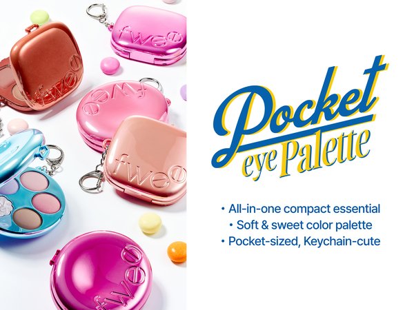[5colors] fwee Pocket Eye Palette 0.23 oz.(6.6g) detail 1