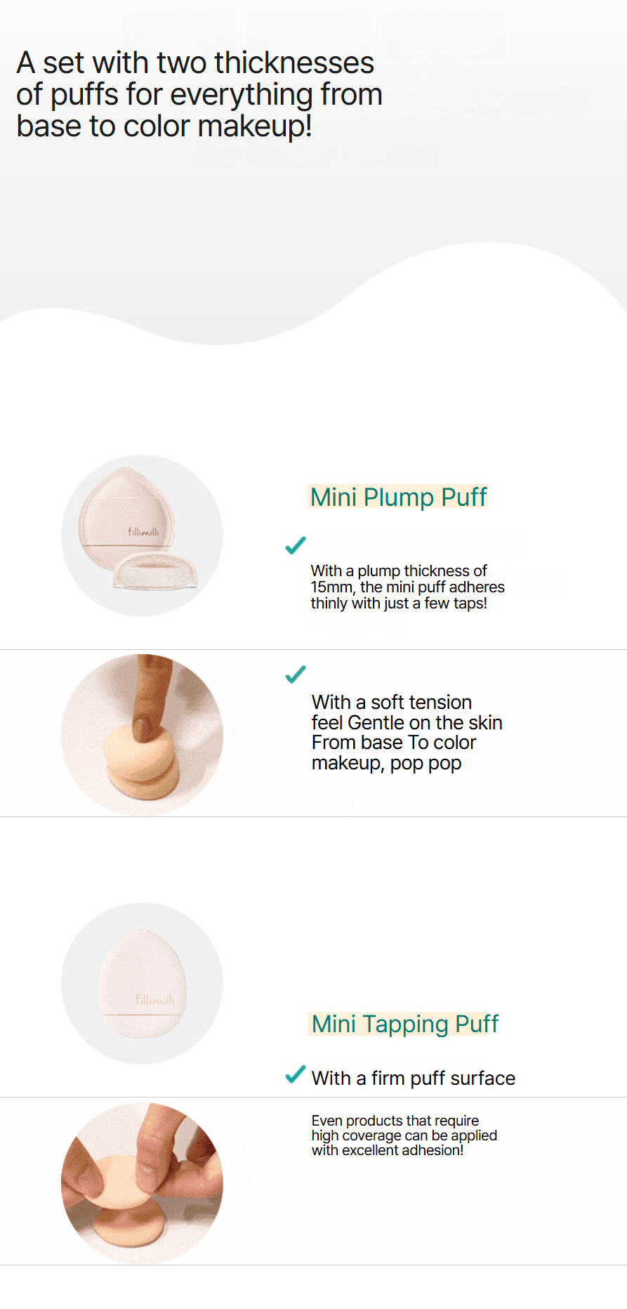 Fillimilli Mini Tapping & Tong Tong Puffs (4ea) detail 2