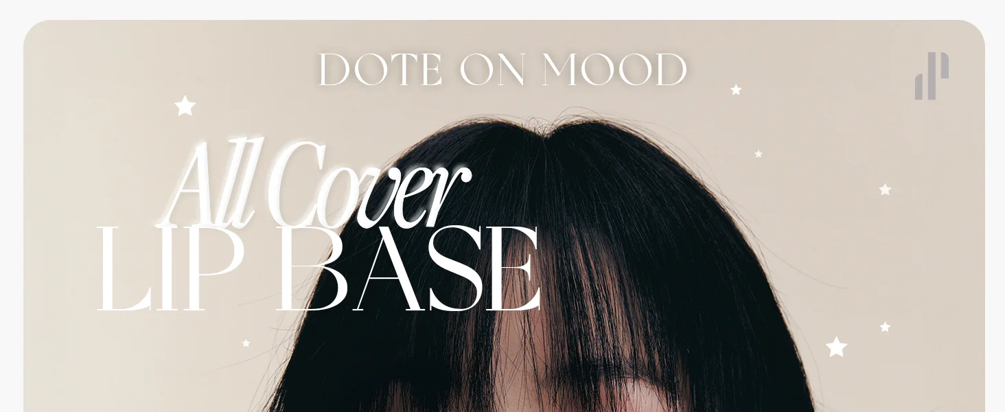 [6colors] Heart Percent Dote On Mood All Cover Lip Base 0.144 oz.(4.1g) detail 1