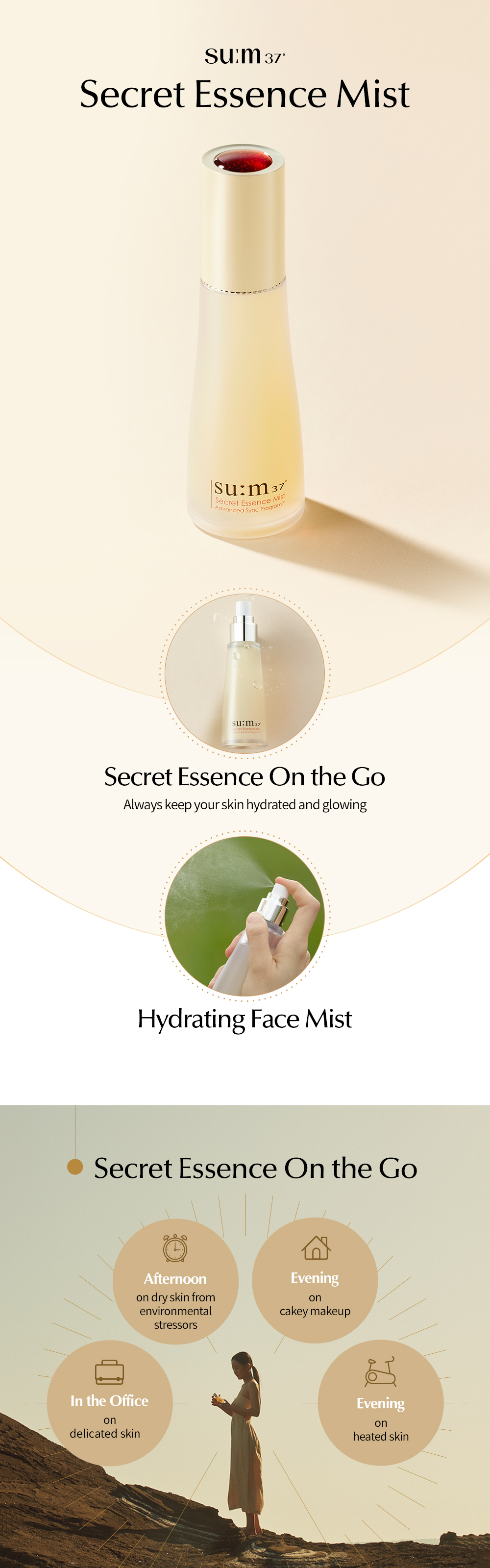 SU:M37 Secret Essence Mist 4.0 fl. oz.(120ml) | OLIVE YOUNG US