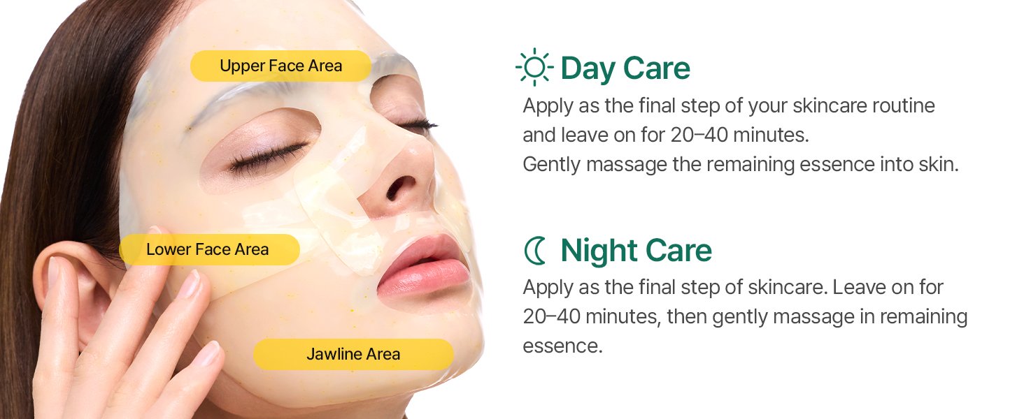 GOODAL Green Tangerine Vita C Dark Spot Care Gel Mask 1ea 1.51 oz.(43g) detail 6