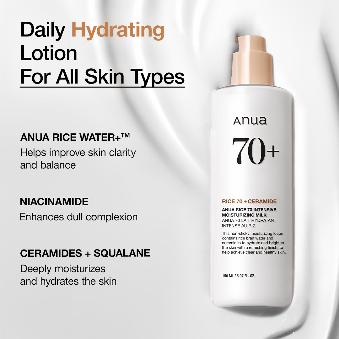 Anua Rice 70 Intensive Moisturizing Milk 5.07 fl. oz.(150ml) detail 1