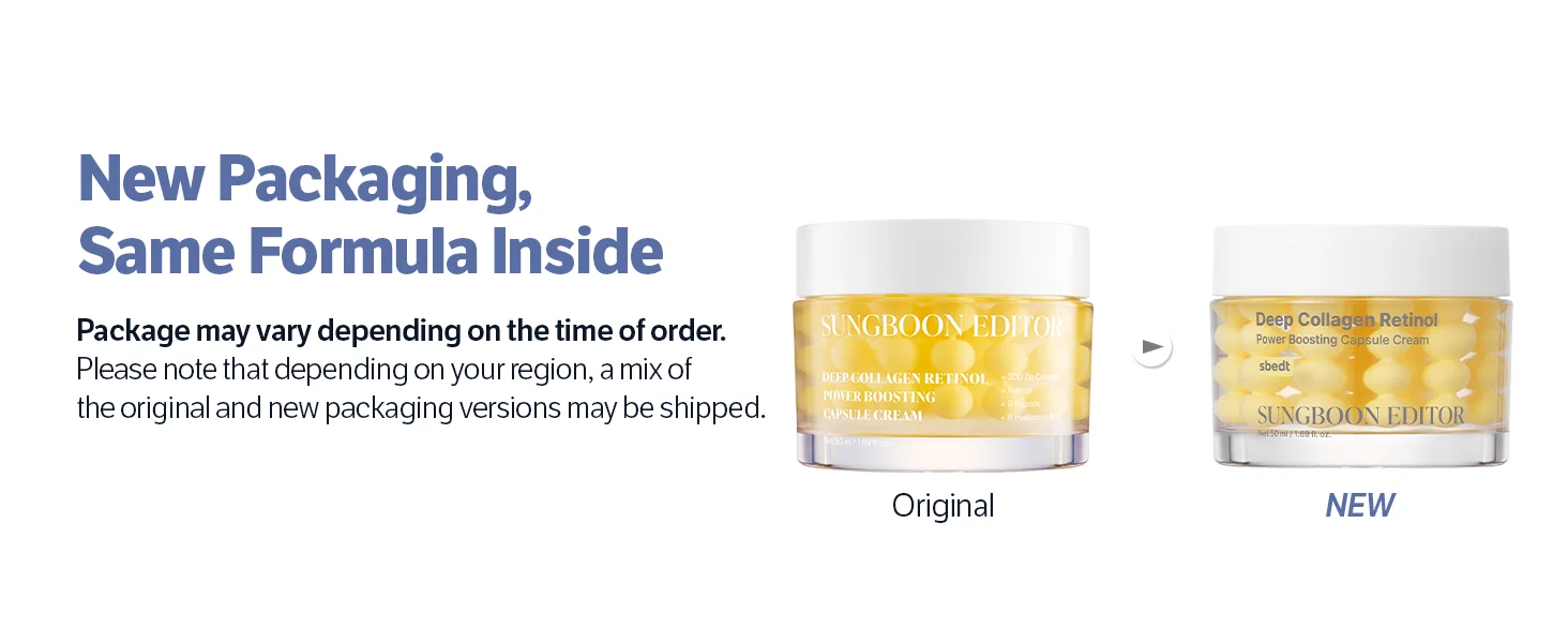 SUNGBOON EDITOR Deep Collagen Retinol Power Boosting Capsule Cream 1.69 fl. oz.(50ml) detail 1