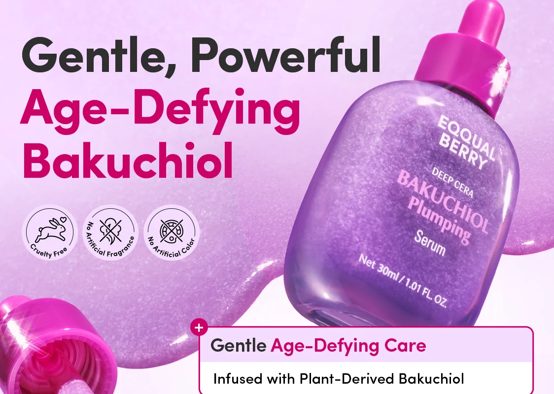 EQQUALBERRY Bakuchiol Plumping Serum 1.01 fl. oz.(30ml) detail 1