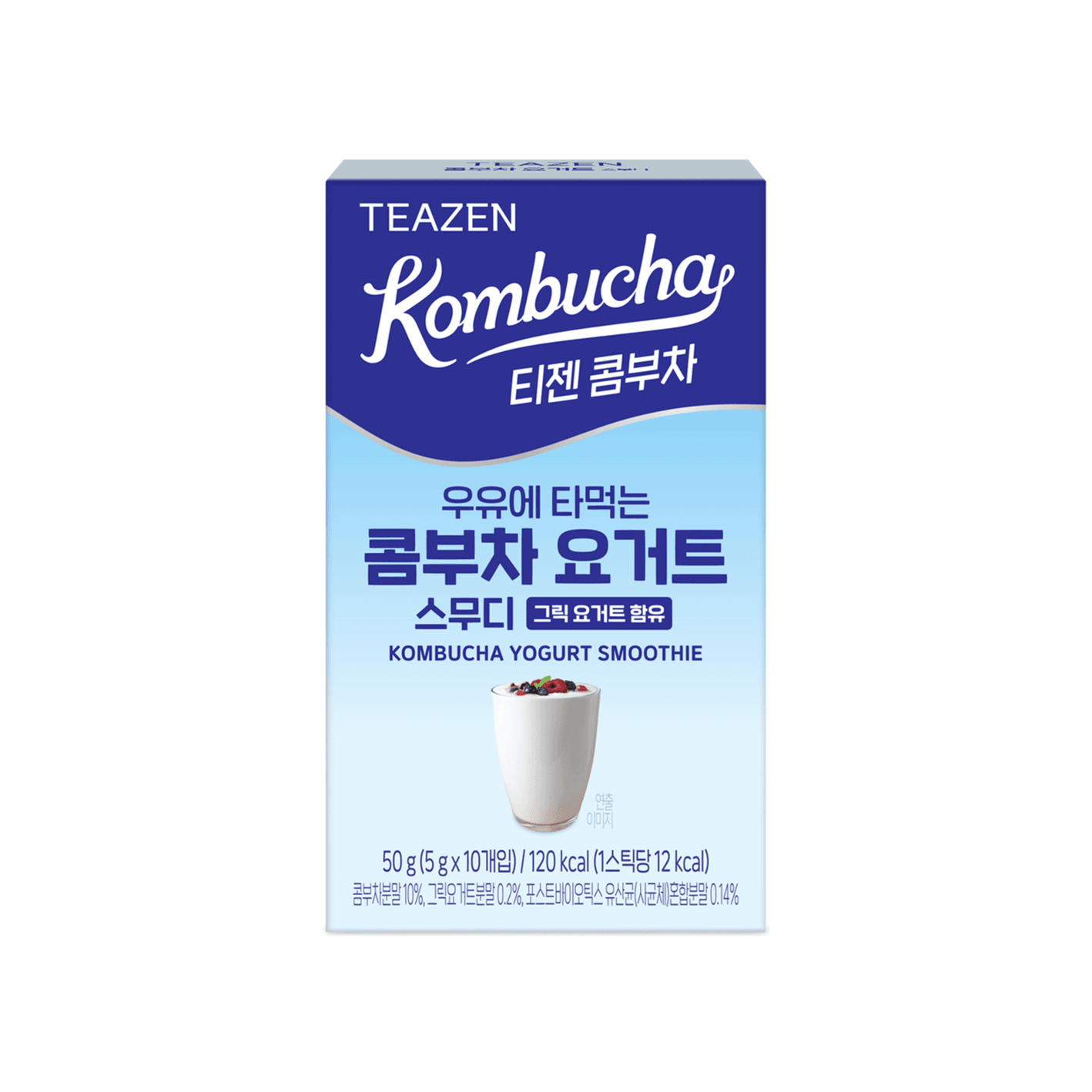 Teazen Kombucha Yogurt Smoothie 0.18 oz.(5g) x 10ea detail 1