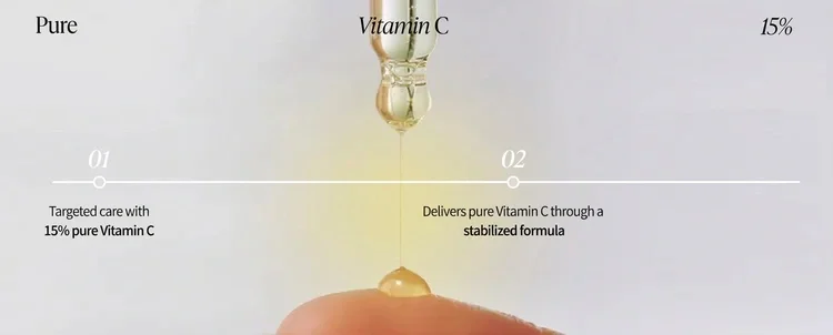 goodal Green Tangerine Vita C 15 Dark Spot Care Ampoule 0.56 oz.(16g) detail 2