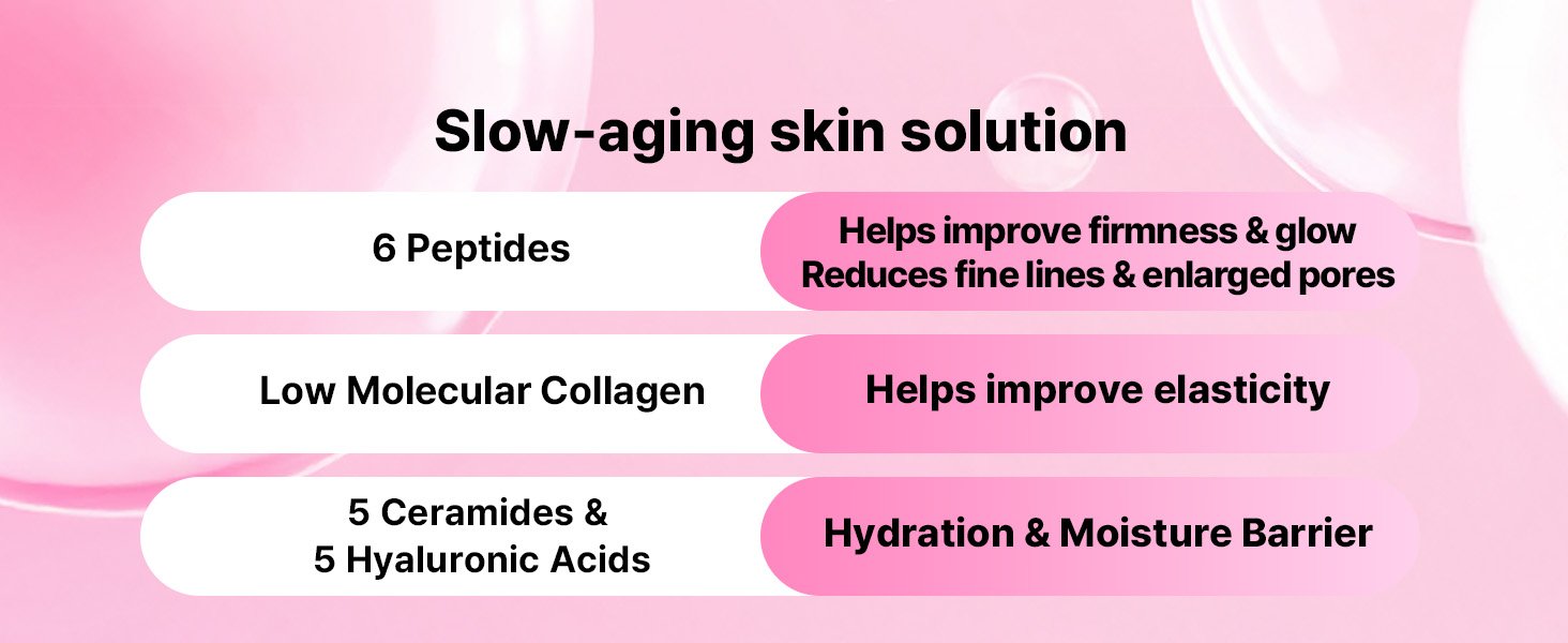 COSRX The Peptide Collagen Lifting Glow Hydrogel Mask 1.19 oz.(34g) x 3ea detail 3