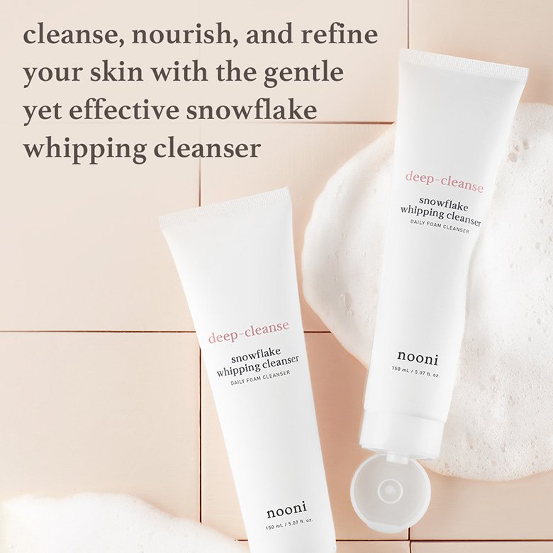 NOONI Snowflake Whipping Cleanser 5.07 fl. oz.(150ml) detail 4