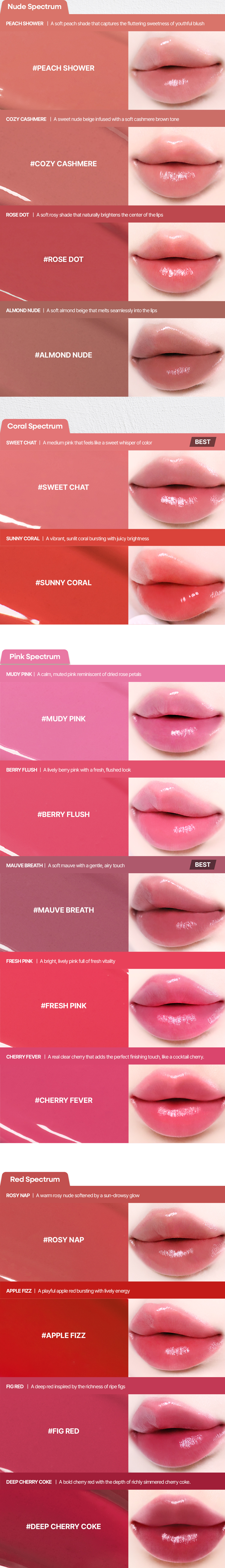[15colors] WAKE MAKE Healthy Glow Balm Stick 0.12 oz.(3.5g) detail 2