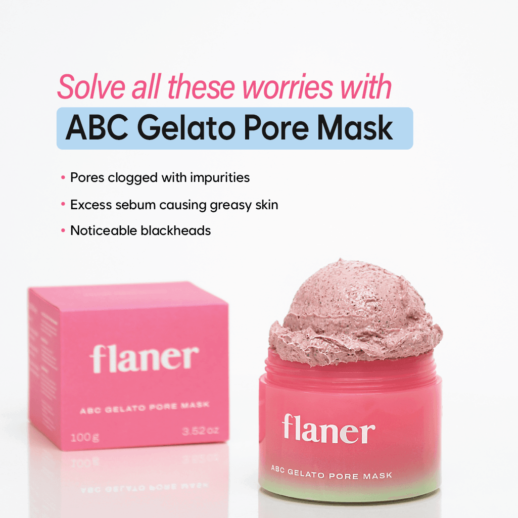 flaner Abc Gelato Pore Mask 3.52 oz.(100g) detail 3