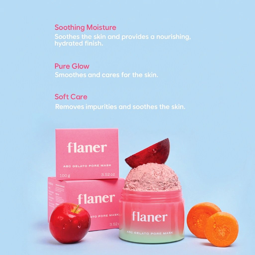 flaner Abc Gelato Pore Mask 3.52 oz.(100g) detail 4