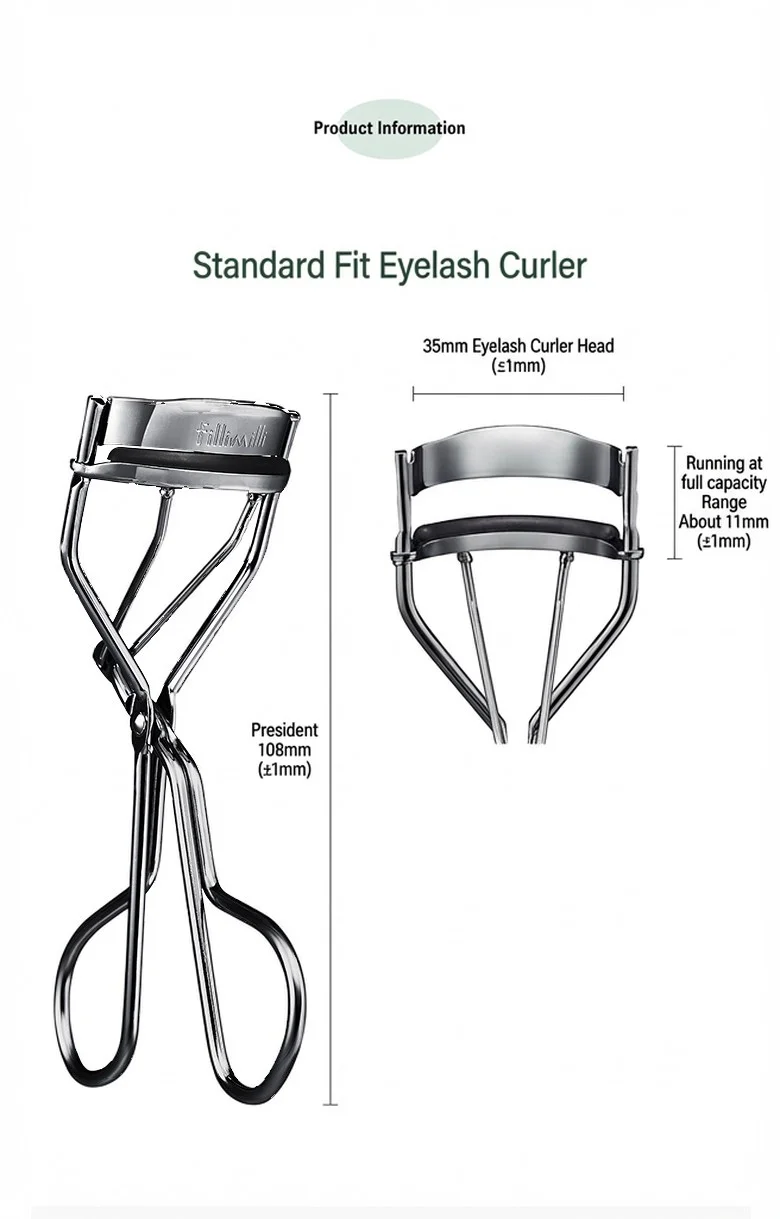Fillimilli Standard Fit Eyelash Curler 21r (1ea) detail 4