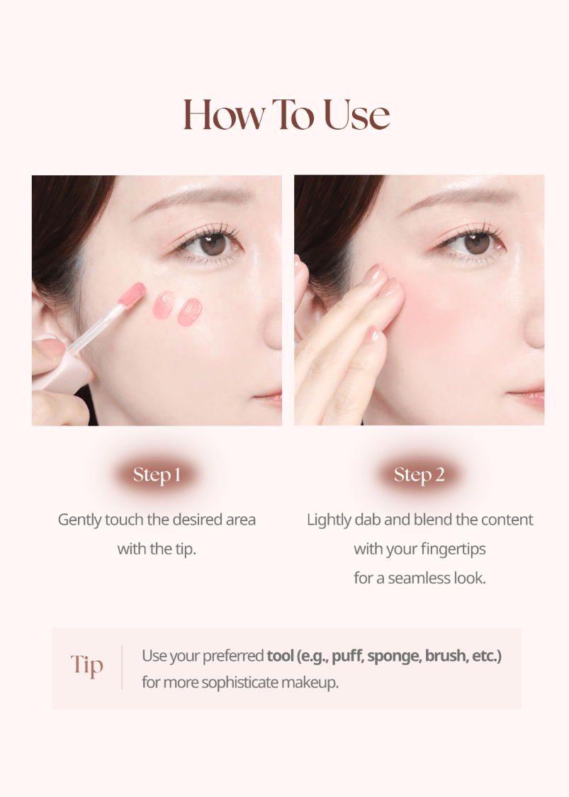 [7colors] AGE20'S Velvet Haze Blusher 0.14 fl. oz.(4.2ml) detail 8