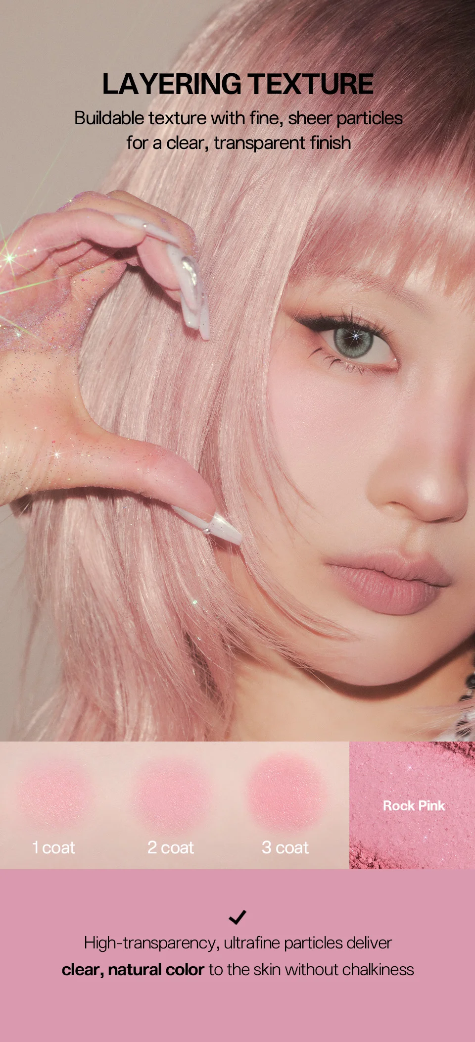 [6colors] TWO SLASH FOUR All Over Face Blush 0.19 oz.(5.5g) detail 5