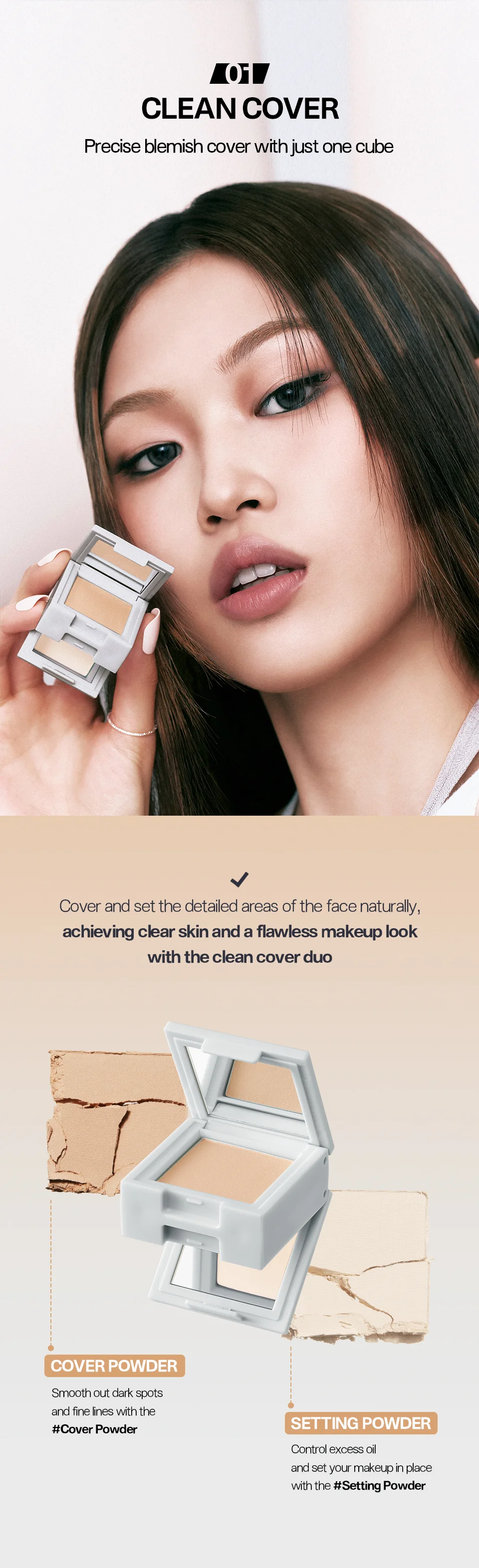 TWO SLASH FOUR Erasing Face Cube 0.09 oz.(2.6g) detail 4