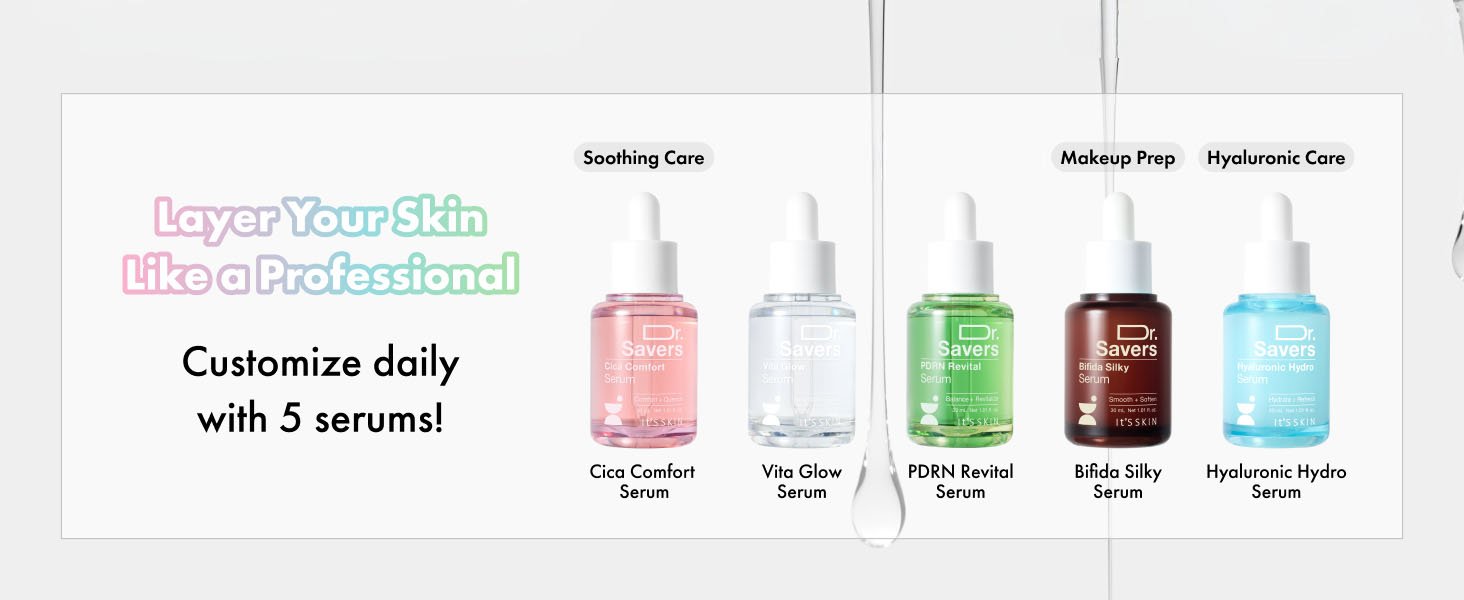 [5types] It’s Skin Dr.savers Serum 1.01 fl. oz.(30ml) detail 2