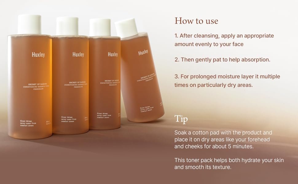 Huxley Conditioning Essence Toner Freeshape 6.76 fl. oz.(200ml) detail 3