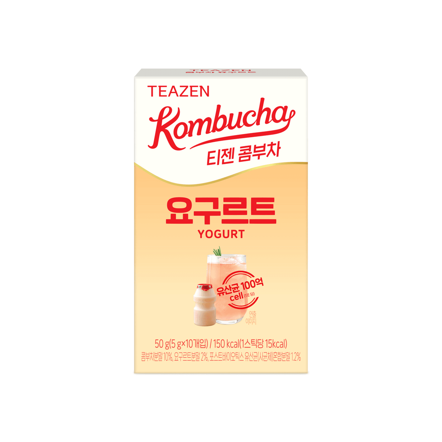 Teazen Kombucha Yogurt 0.18 oz.(5g) x 10ea detail 1