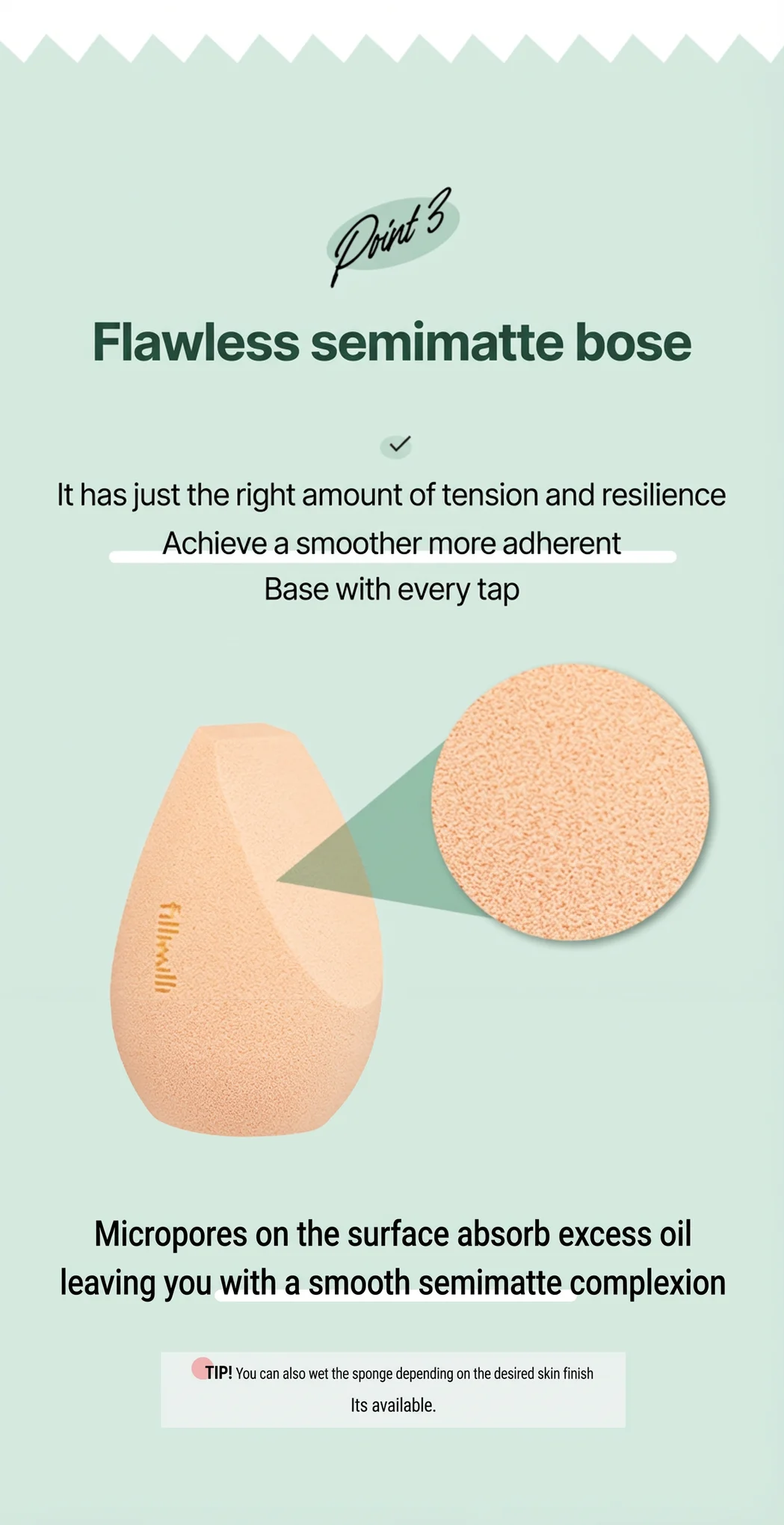 Fillimilli Multi Cover Fit Sponge (2ea) detail 4