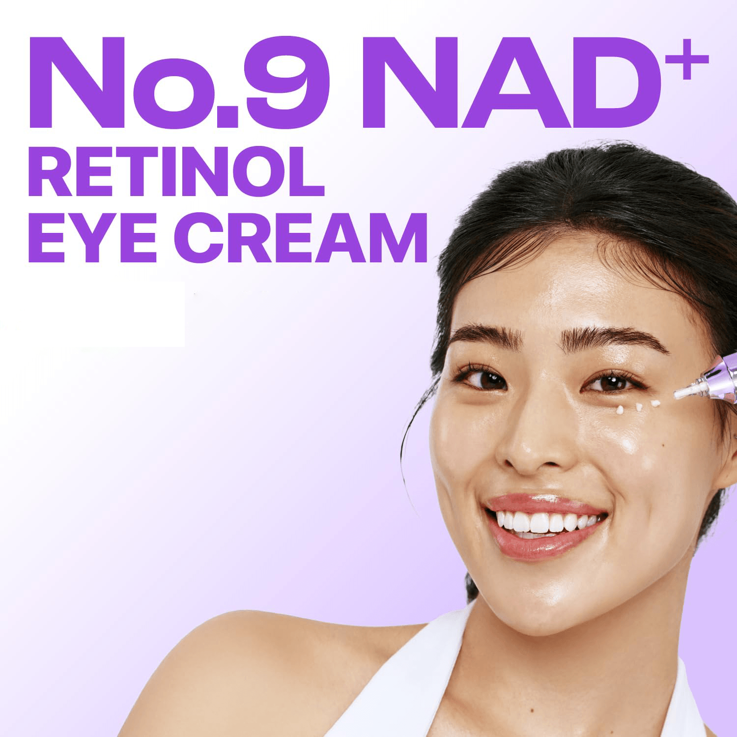 numbuzin No.9 NAD+ Retinol Volumetox Eye Cream 0.33 fl. oz.(10ml) detail 1