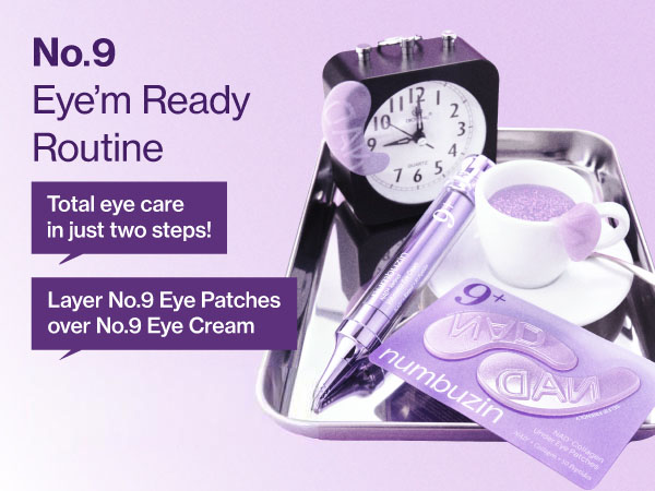 numbuzin No.9 NAD+ Retinol Volumetox Eye Cream 0.33 fl. oz.(10ml