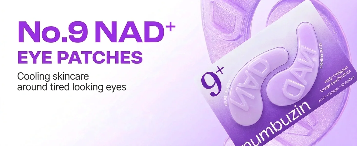 numbuzin No.9+ NAD+ Collagen Under Eye Patches 0.28 oz.(8g) x 5ea detail 1