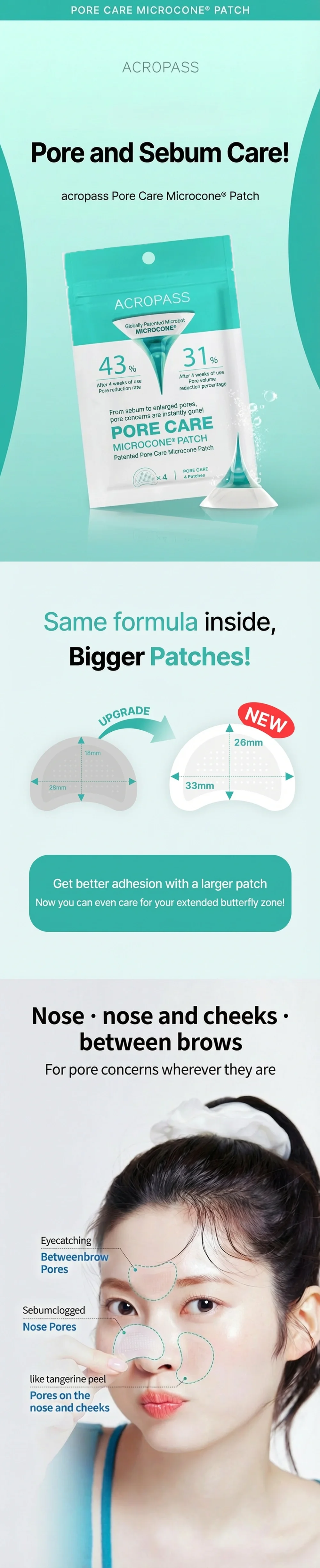 acropass Pore Care Microcone Patch (4ea) detail 2
