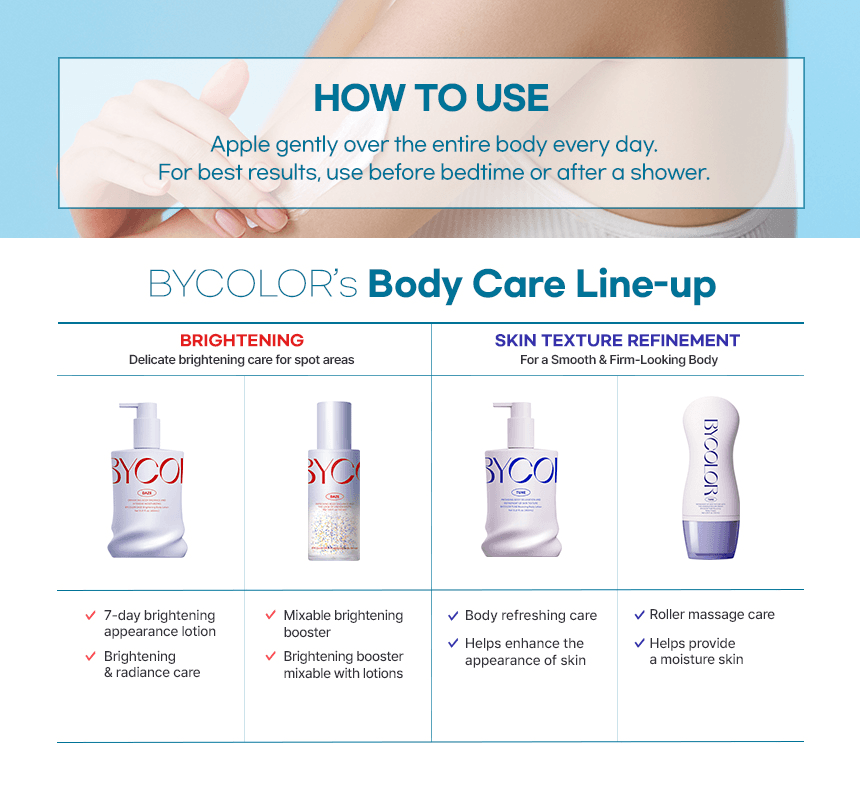 Bycolor Daze Brightening Body Lotion 15.21 fl. oz.(450ml) detail 3