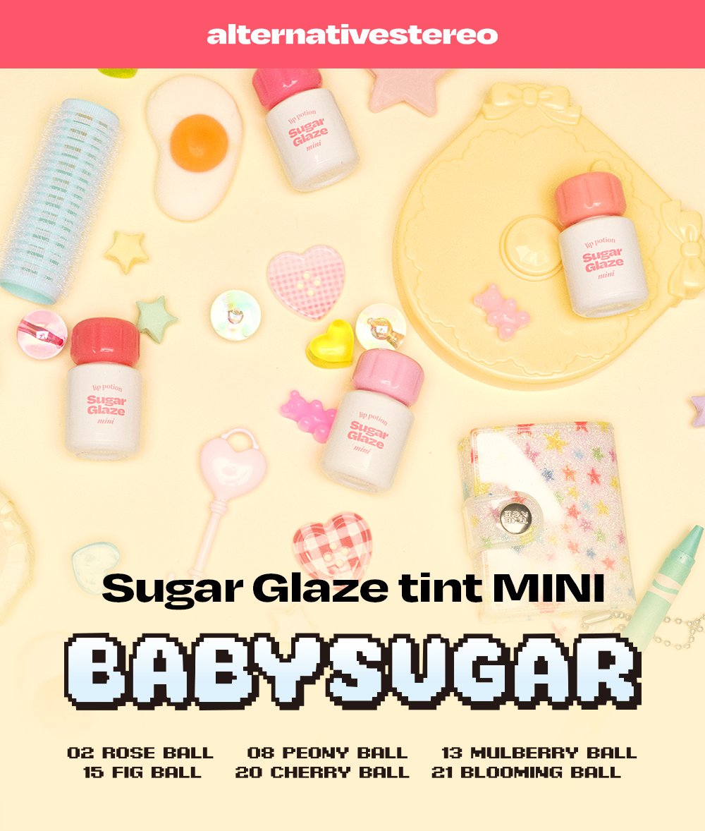 [6colors] alternativestereo Lip Potion Sugar Glaze Mini Lip Tint 0.13 fl. oz.(4ml) detail 1