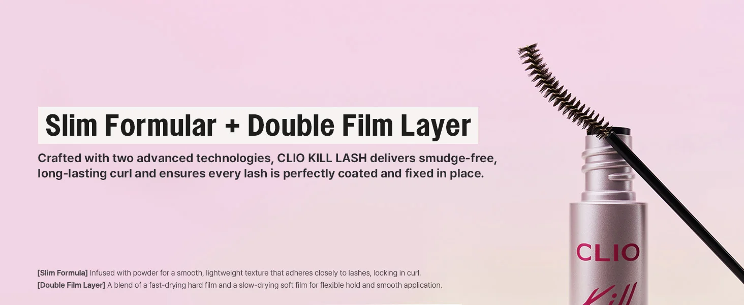 [2colors] CLIO Kill Lash Superproof Mascara Fine 0.22 oz.(6.5g) detail 3