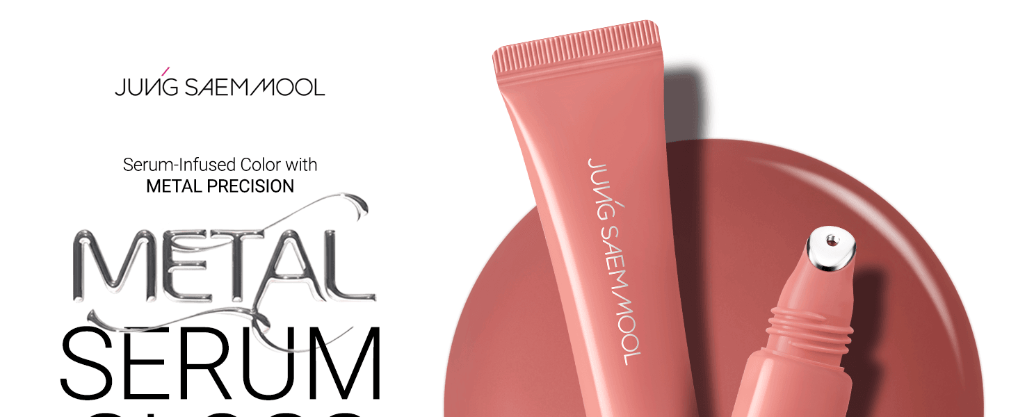 [12colors] JUNG SAEM MOOL Lip-Pression Metal Serum Gloss 0.4 fl. oz.(12ml) detail 1