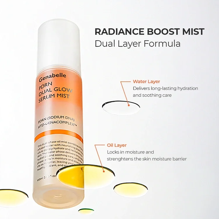 Genabelle PDRN Dual Glow Serum Mist 3.38 fl. oz.(100ml) detail 3