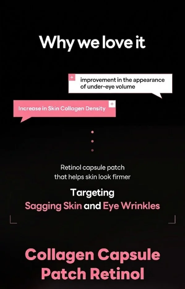 MEDIHEAL Collagen Capsule Patch Retinol Wrinkle Lifting 60ea 3.73 fl. oz.(106g) detail 1