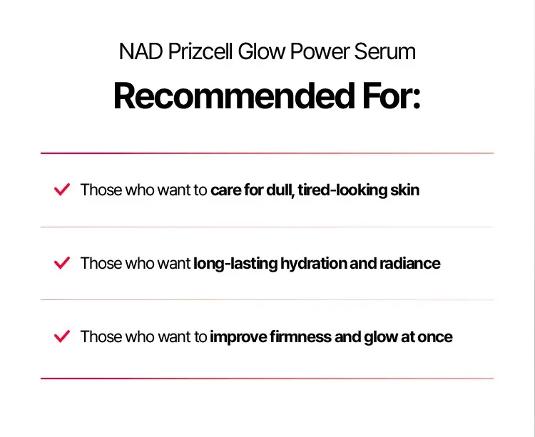 BIOHEAL BOH NAD-Prizcell Glow Power Serum 1.01 fl. oz.(30ml) detail 4
